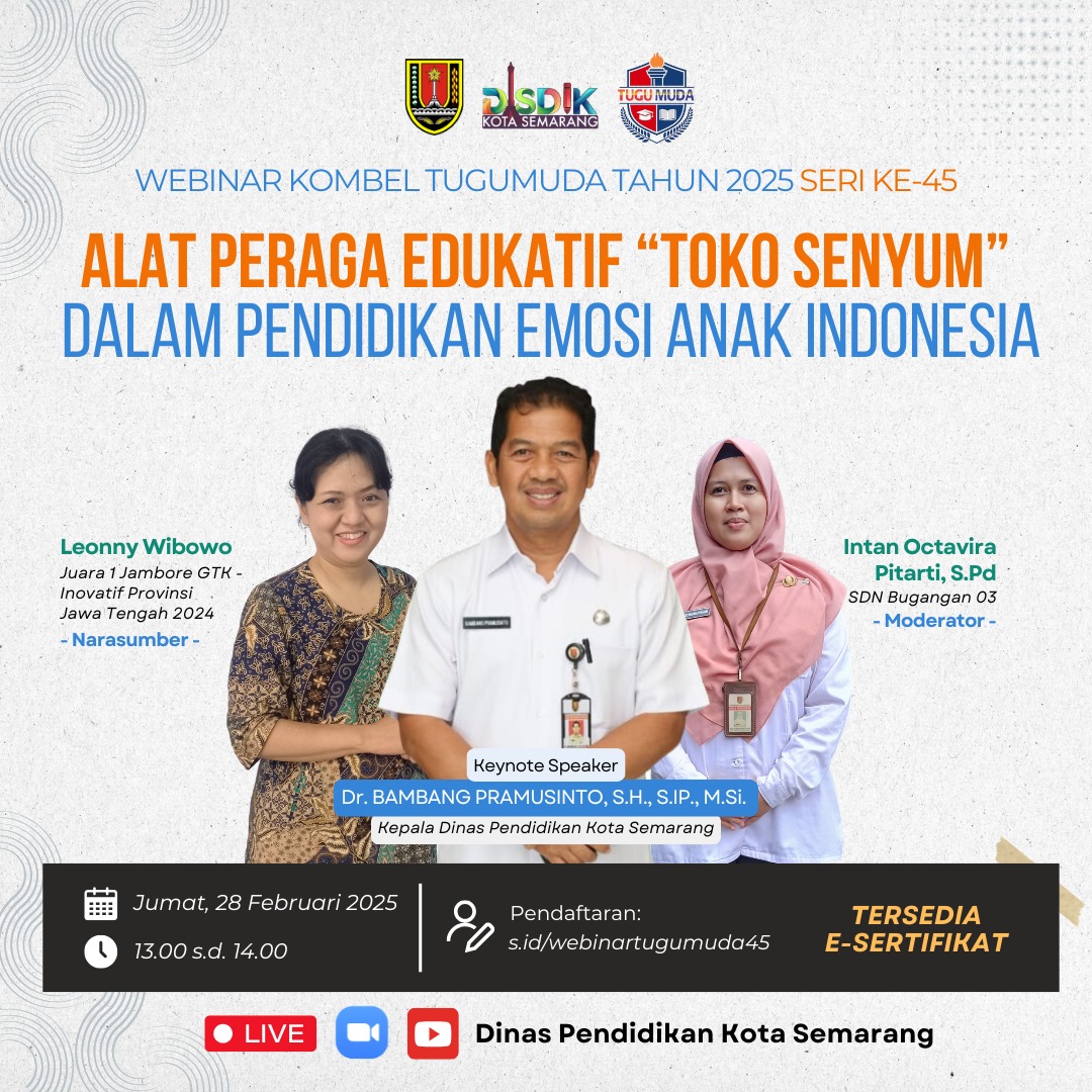 WEBINAR KOMUNITAS BELAJAR TUGUMUDA SERI KE-45
