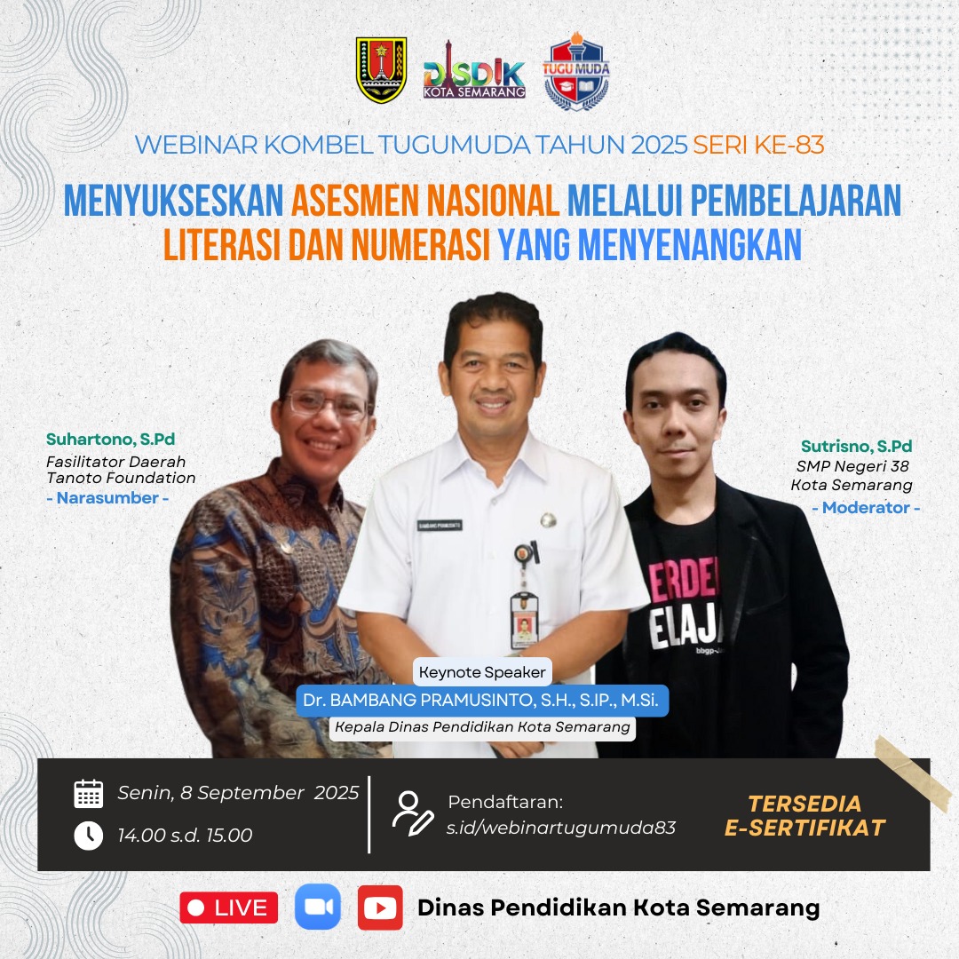 WEBINAR KOMUNITAS BELAJAR TUGUMUDA SERI KE-83