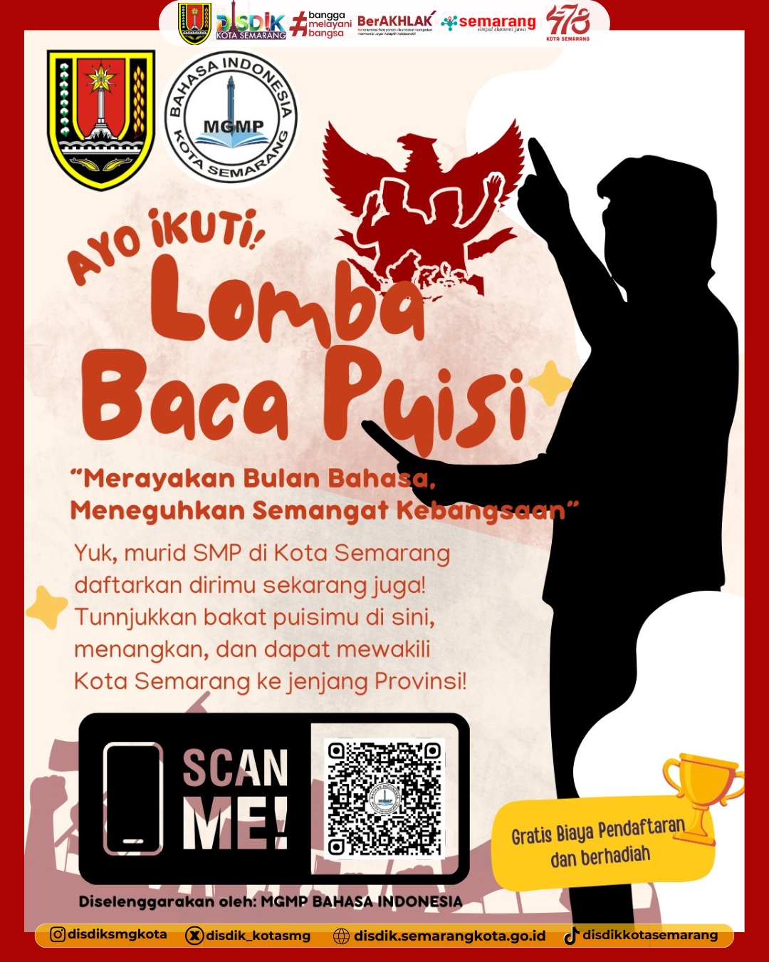 Lomba Baca Puisi jenjang SMP