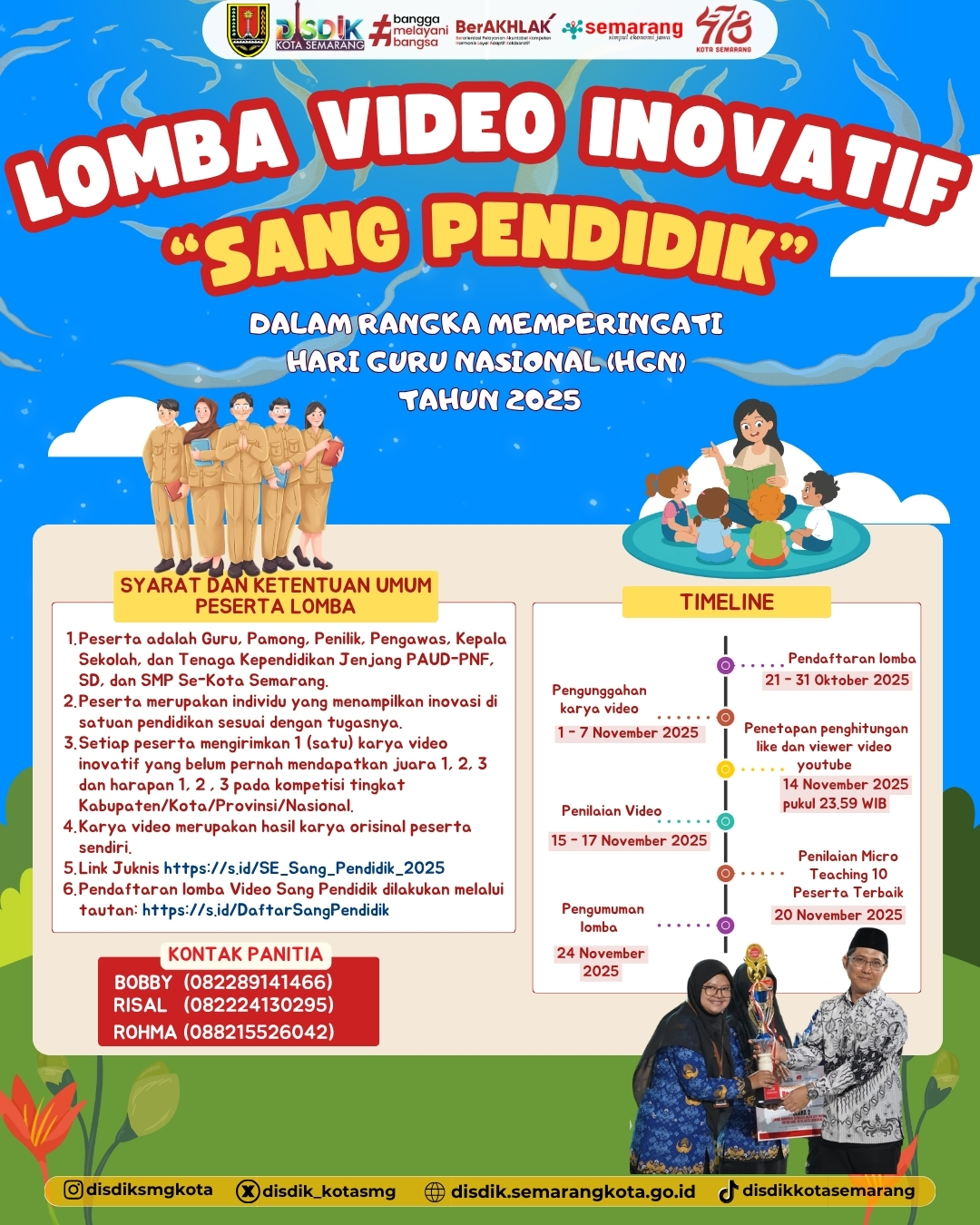 Lomba Video Inovatif “Sang Pendidik” Tahun 2025