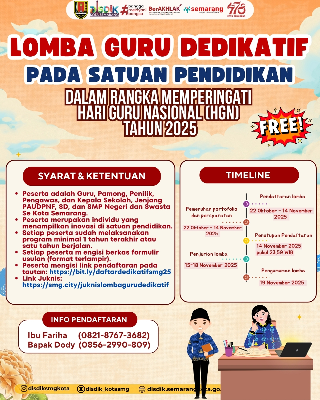Lomba Video Inovatif “Sang Pendidik” Tahun 2025