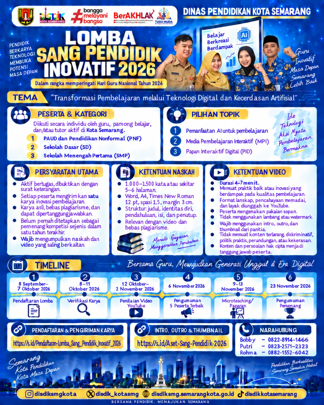 LOMBA SANG PENDIDIK INOVATIF 2026 🏆